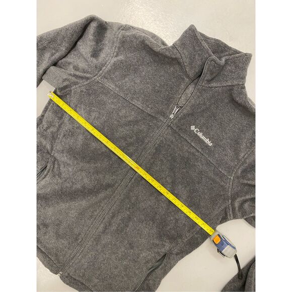 Columbia Sportswear Gray Fleece Zip-Up, Men's Size Large - Picture 3 of 10